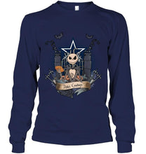 Load image into Gallery viewer, Dallas Cowboys Jack Skellington shirt