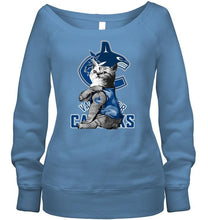 Load image into Gallery viewer, Vancouver Canucks tattoo cat funny fan t shirt