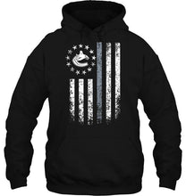 Load image into Gallery viewer, Vancouver Canucks american flag stars shirt