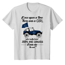 Load image into Gallery viewer, Once upon a time a girl really loved jeeps and Vancouver Canucks it was me