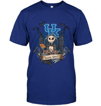 Load image into Gallery viewer, Kentucky Wildcats Jack Skellington shirt