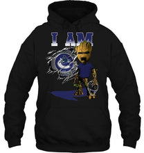 Load image into Gallery viewer, I am Vancouver Canucks groot shirt