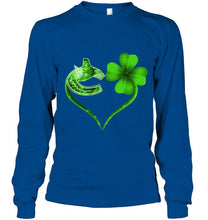 Load image into Gallery viewer, Vancouver Canucks irish saint patrick clover love t shirt