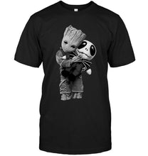 Load image into Gallery viewer, Groot Jack Skellington doll shirt