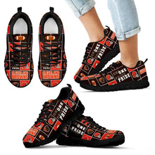 Load image into Gallery viewer, Colorful Pride Flag Cleveland Browns Sneakers