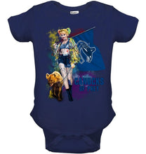 Load image into Gallery viewer, Vancouver Canucks of prey harley quinn fan t shirt