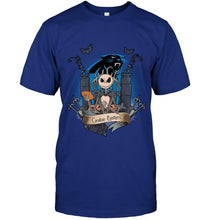 Load image into Gallery viewer, Carolina Panthers Jack Skellington shirt