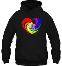 Load image into Gallery viewer, Vancouver Canucks lgbt tornado heart shirt