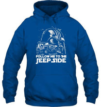 Load image into Gallery viewer, Please follow me to the jeep side darth vader shirt