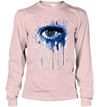 Load image into Gallery viewer, Vancouver Canucks eye paint drop art style t shirt