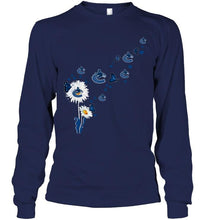 Load image into Gallery viewer, Vancouver Canucks daisy butterfly fan shirt