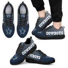Load image into Gallery viewer, Dallas Cowboys Men's Athletic Sneakers