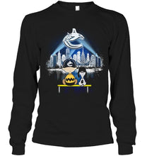 Load image into Gallery viewer, snoopy watch Vancouver Canucks city shirt
