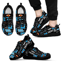 Load image into Gallery viewer, Colorful Pride Flag Carolina Panthers Sneakers