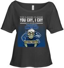 Load image into Gallery viewer, You offend my Vancouver Canucks i kill you baby achmed funny fan t shirt
