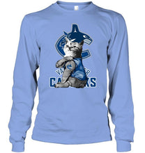 Load image into Gallery viewer, Vancouver Canucks tattoo cat funny fan t shirt