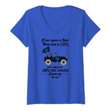 Load image into Gallery viewer, Once upon a time a girl really loved jeeps and Vancouver Canucks it was me