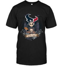 Load image into Gallery viewer, Houston Texans Jack Skellington shirt