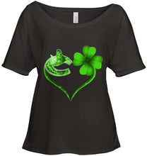 Load image into Gallery viewer, Vancouver Canucks irish saint patrick clover love t shirt