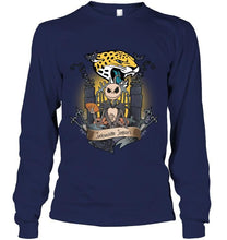 Load image into Gallery viewer, Jacksonville Jaguars Jack Skellington shirt