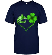 Load image into Gallery viewer, Vancouver Canucks irish saint patrick clover love t shirt