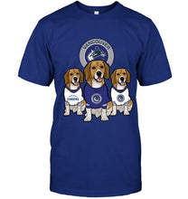 Load image into Gallery viewer, Vancouver Canucks Beagles fan shirt