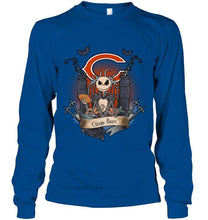 Load image into Gallery viewer, Chicago Bears Jack Skellington shirt