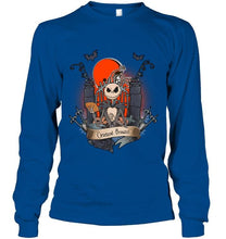 Load image into Gallery viewer, Cleveland Browns Jack Skellington shirt