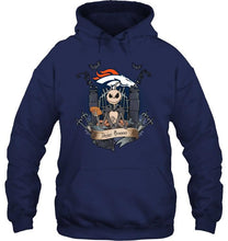 Load image into Gallery viewer, Denver Broncos Jack Skellington shirt