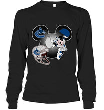 Load image into Gallery viewer, Vancouver Canucks Minnie cheerleader shirt