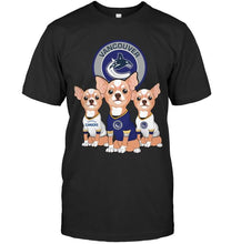 Load image into Gallery viewer, Vancouver Canucks Chihuahuas fan shirt