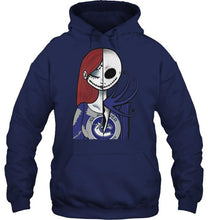 Load image into Gallery viewer, Vancouver Canucks Jack Skellington Sally halloween fan shirt