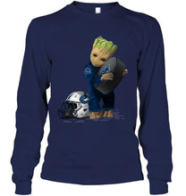 Load image into Gallery viewer, Groot loves Vancouver Canucks fan shirt