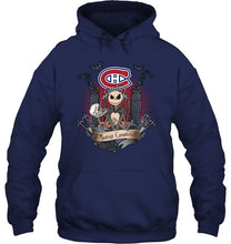 Load image into Gallery viewer, Montreal Canadiens Jack Skellington shirt