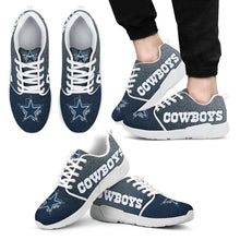 Load image into Gallery viewer, Dallas Cowboys Men's Athletic Sneakers