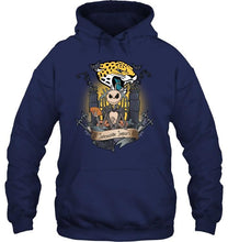 Load image into Gallery viewer, Jacksonville Jaguars Jack Skellington shirt