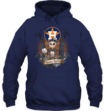 Load image into Gallery viewer, Houston Astros Jack Skellington shirt