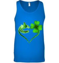 Load image into Gallery viewer, Vancouver Canucks irish saint patrick clover love t shirt