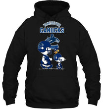 Load image into Gallery viewer, Vancouver Canucks snoopy shirt