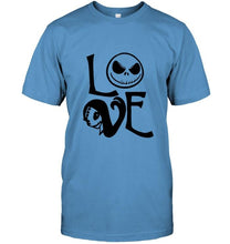Load image into Gallery viewer, Love Jack Skellington Sally shirt