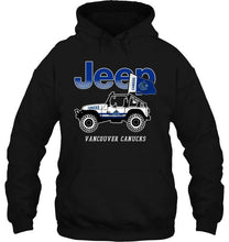 Load image into Gallery viewer, Vancouver Canucks jeep shirt