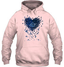 Load image into Gallery viewer, Vancouver Canucks dual colors tiny heart shaped shirt