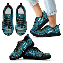 Load image into Gallery viewer, Colorful Pride Flag Jacksonville Jaguars Sneakers