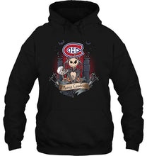 Load image into Gallery viewer, Montreal Canadiens Jack Skellington shirt