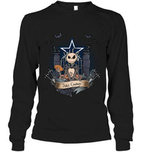 Load image into Gallery viewer, Dallas Cowboys Jack Skellington shirt