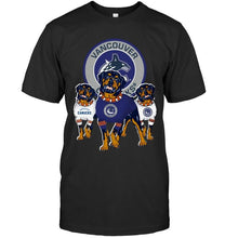 Load image into Gallery viewer, Vancouver Canucks Rottweilers fan Rottweilers fan shirt