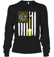 Load image into Gallery viewer, Vancouver Canucks Beer american flag shirt