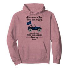 Load image into Gallery viewer, Once upon a time a girl really loved jeeps and Vancouver Canucks it was me