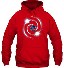 Load image into Gallery viewer, Vancouver Canucks glittering star tornado shirt