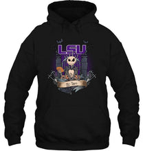 Load image into Gallery viewer, LSU Tigers Jack Skellington shirt